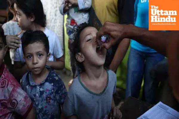 WHO delivers supplies for 2nd phase of polio vaccination campaign in Gaza: UN