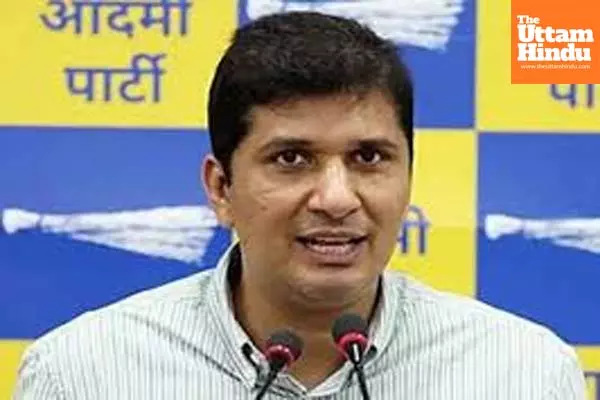 BJP ruined Delhis law and order over last 10 years: Saurabh Bharadwaj