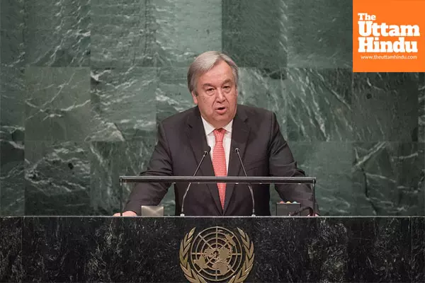 UN Secretary-General calls for reform of international financial architecture