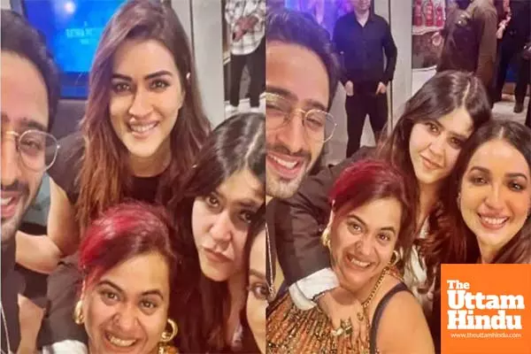 Ekta Kapoor gives shout out to Kriti for ‘first production venture’, Shaheer Sheikh for film debut