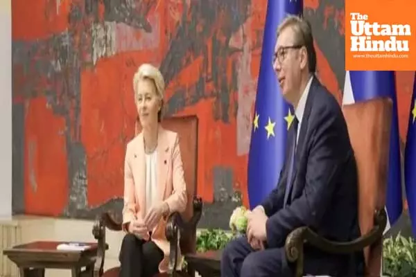 Von der Leyen, President Vucic discuss Serbias EU membership, regional cooperation