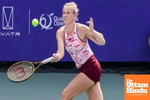 Tennis: Siniakova reaches WTA Guangzhou Open semifinals