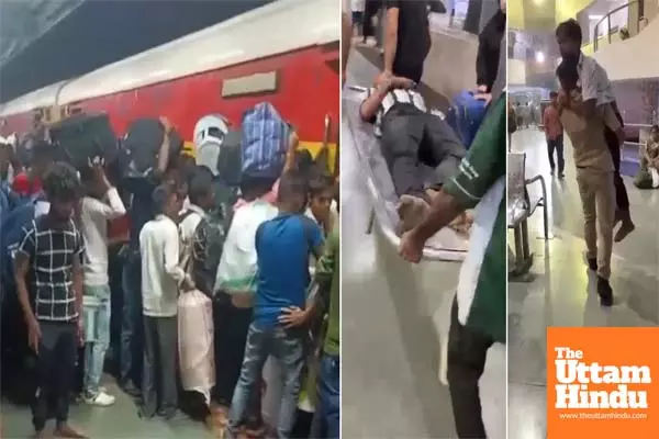 Stampede at Bandra Railway Station in Mumbai, 9 injured