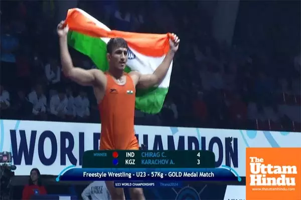 U23 World Wrestling Cship: Chirag Chikkara wins gold as India end campaign with nine medals