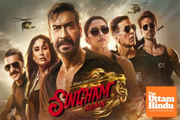 Singham Again lights up Diwali with cracking cop universe masterpiece