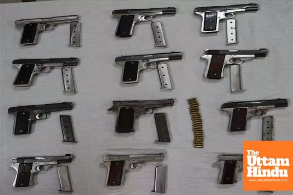 Punjab police busts interstate weapons smuggling module backed by USA-based Dilpreet Singh