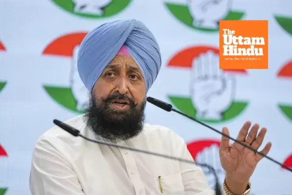 Bajwa hits out at the AAP govt for failing to commemorate Punjab Day