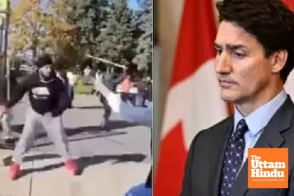 Acts of violence unacceptable in Canada, says PM Trudeau on Brampton temple attack