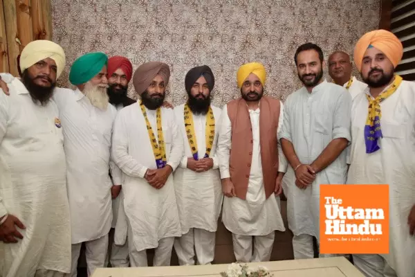 Dheeraj Kumar Dadahur, BJP candidate from Barnala in the 2022 assembly elections, joined AAP