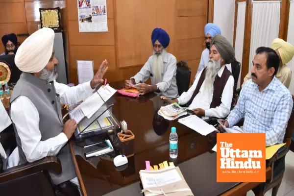 Finance Minister Harpal Singh Cheema assures life insurance coverage for AIDS control society employees