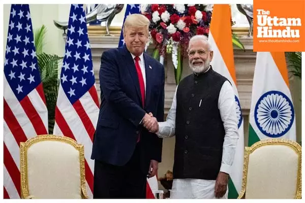 Looking forward to working closely together once again, PM Modi tells Trump