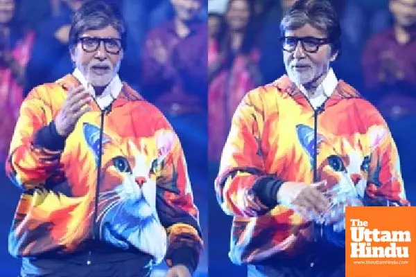 Amitabh Bachchan turns fashion designer