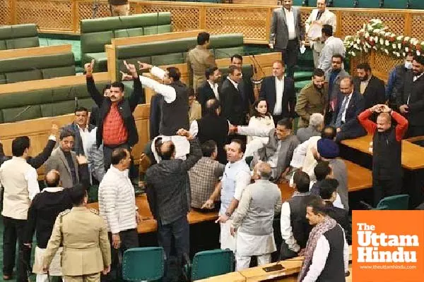 J&K Assembly adjourned for day amid uproar on resolution for restoration of Article 370