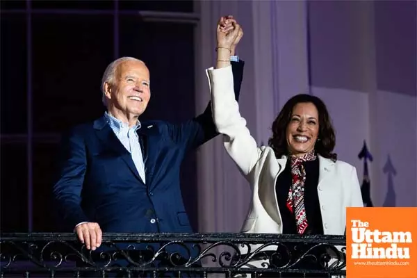 Harris will continue the fight: Biden