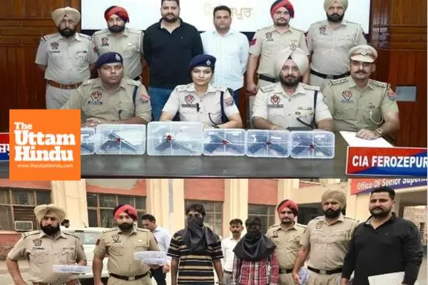 Two held in Ferozepur for illegal weapons, police recover firearms and ammunition