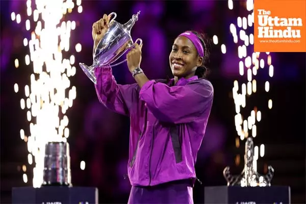 Gauff beats Zheng in thriller to win WTA Finals title