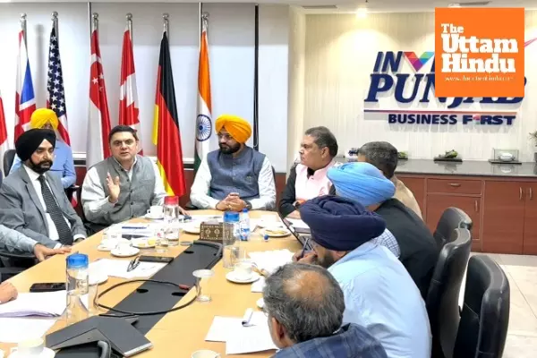 High-level meeting: Tarunpreet Sond assures to Address Legitimate Demands of Industrialists