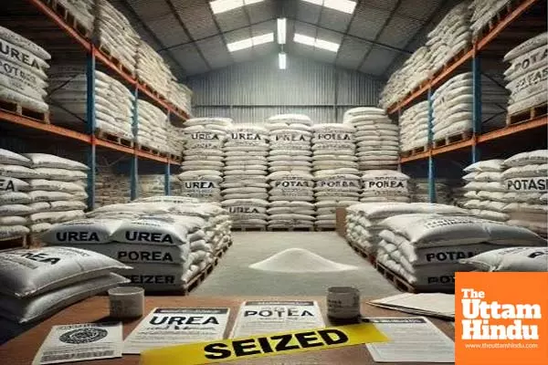 Police seize unlicensed fertilizer stock in Ferozepur, action taken against godown owner