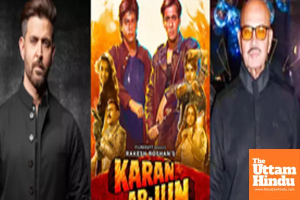 Hrithik Roshan shares behind-the-scenes story of ‘Karan Arjun’s’ iconic ‘Bhaag Arjun Bhaag’ scene