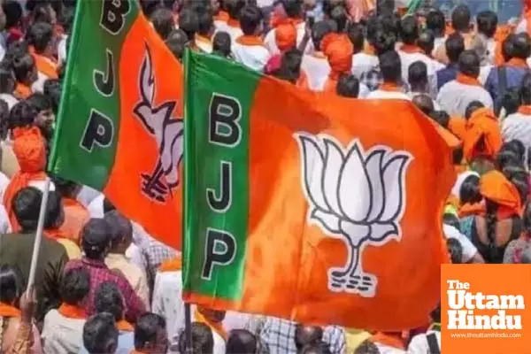 Assam: BJP supporters celebrate in Samaguri after bye-election