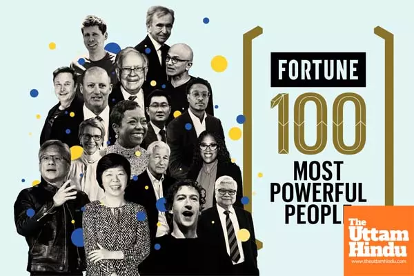 Who made fortunes first-ever 100 most powerful people in business list and why?