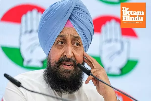 Bajwa Urges PM Modi to Honour Punjab’s Claim Over Chandigarh