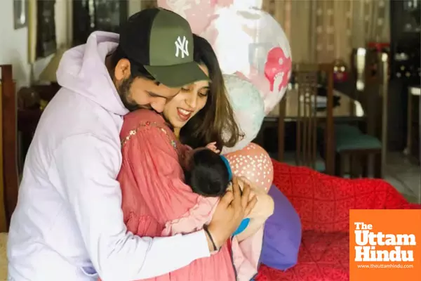 Baby boy joins The Sharma family – Rohit and wife celebrate parenthood!