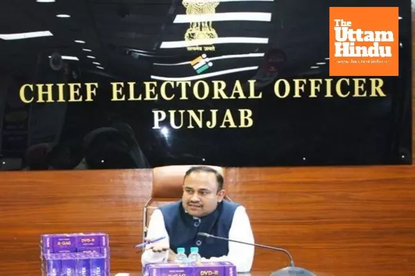 Punjab fully prepared for Bye-elections: CEO Sibin C