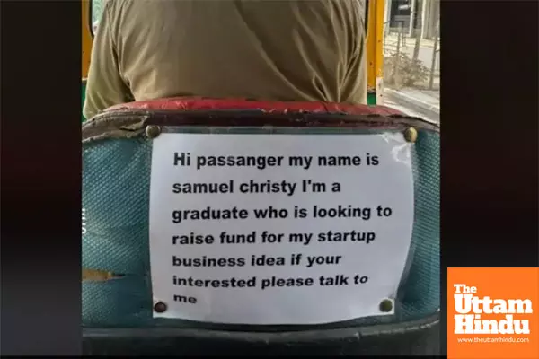 Bengaluru auto driver’s startup pitch goes viral: Graduate’s unique funding approach captures social media’s attention