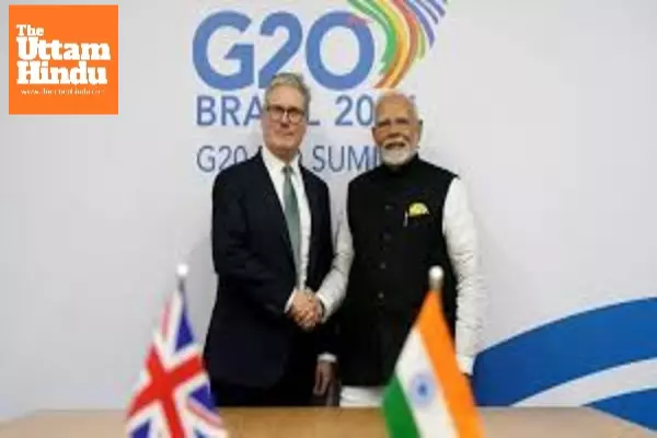 Very productive meeting with PM Modi, says British PM Starmer