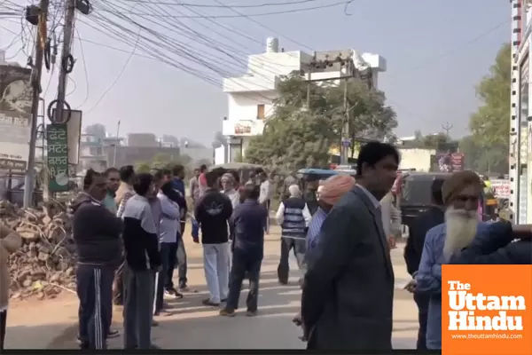 Residents in Jalandhar protest over church bouncers brutal attack on 10th-Grade student