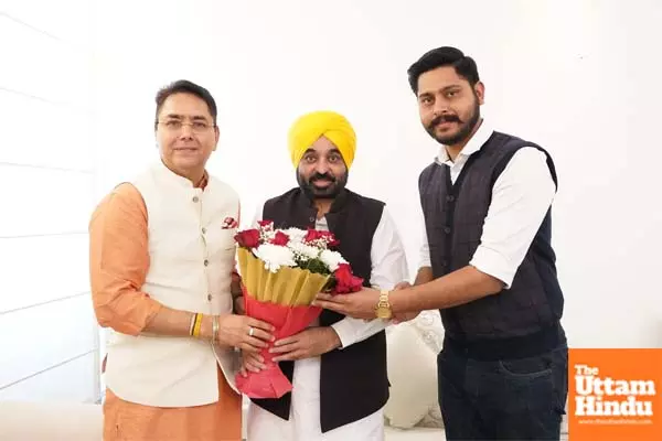 Aman Arora appointed Punjab AAP President, replaces Bhagwant Mann