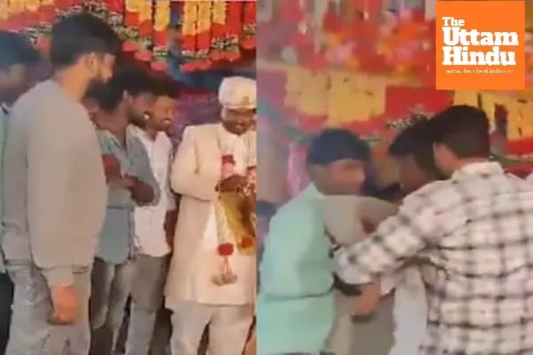 Video Viral: Amazon Employee Dies Suddenly at Friends Wedding in Andhra Pradesh