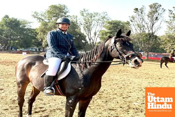 Cambridge girl Suhani Bhutani Wins Bronze in Pole Bending Race at Khedan Watan Punjab