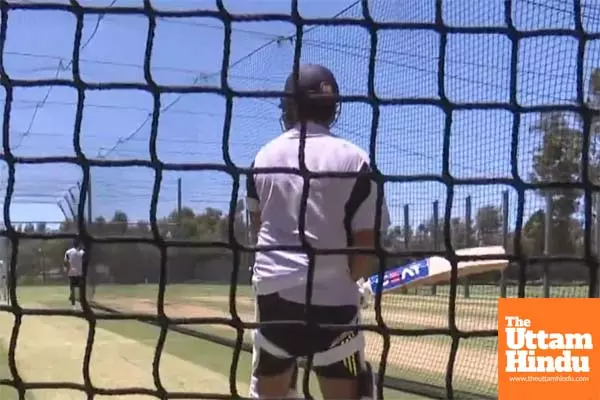 BGT 2024-25: Rohit Sharma joins Indian team in Perth, practices against pink ball