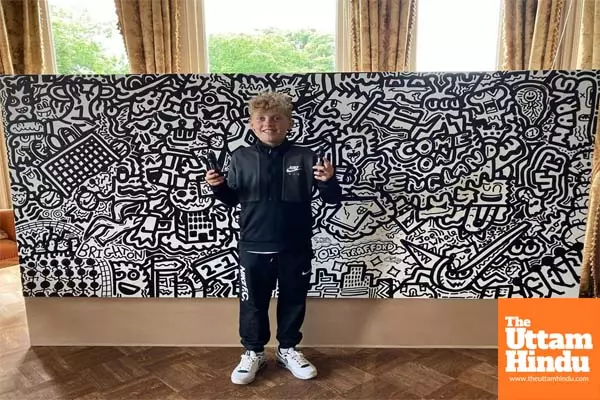 From School Doodles to Nike Campaign: Meet Joe Whale, the 13-Year-Old Artist