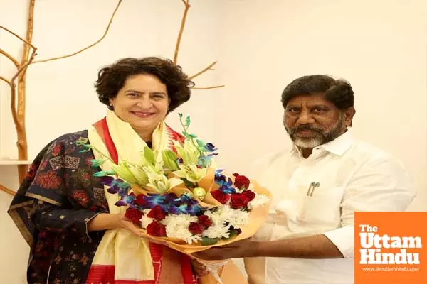 Telangana CM, Deputy CM congratulate Priyanka Gandhi on winning Wayanad seat