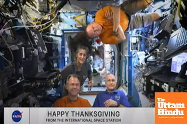 Sunita Williams to celebrate Thanksgiving in space with ‘smoked turkey, mashed potatoes’