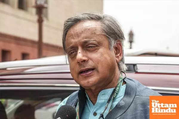 Tharoor lauds Priyankas political journey; expresses concern over Bangladesh violence