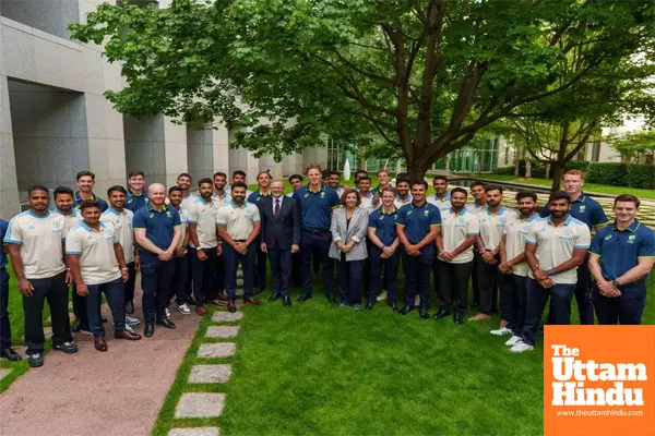 Rohit-led Indian team meets Australian PM Anthony Albanese in Canberra ahead of tour game