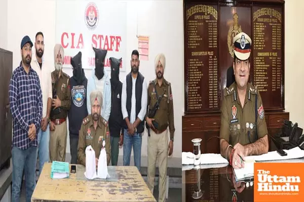 Jalandhar police nabs 3 with 40 lakhs of opium, uncover international drug smuggling network