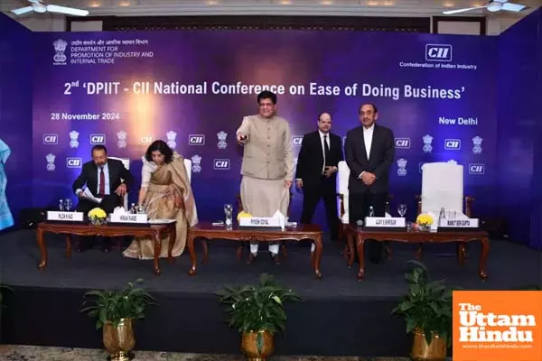 Piyush Goyal launches CIIs Ease of Doing Business portal