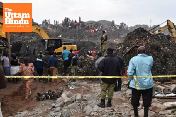 Nine killed, 40 houses buried by landslides in Uganda