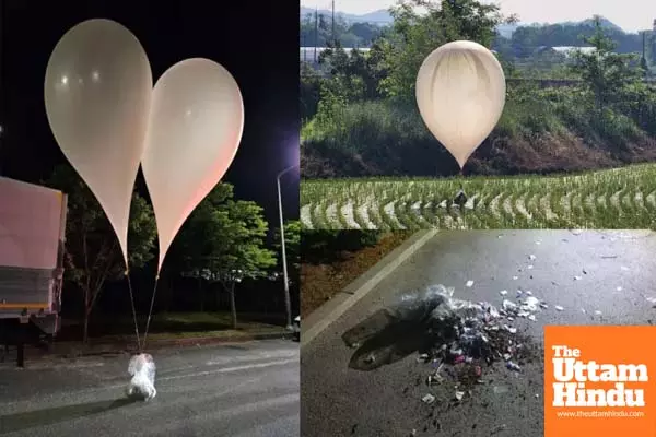 North Korea sends about 40 trash-filled balloons toward South Korea: JCS