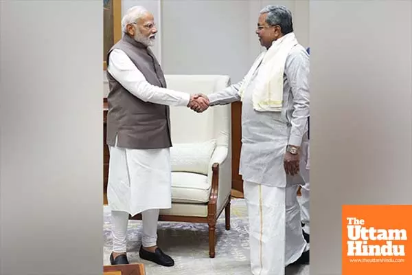 K’taka CM Siddaramaiah meets PM Modi, demands more central assistance