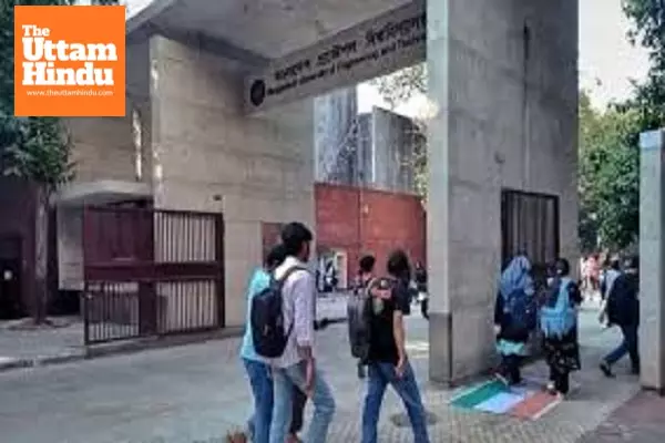 Indian Flag Placed on Ground at BUET, Sparks Outrage and Diplomatic Debate