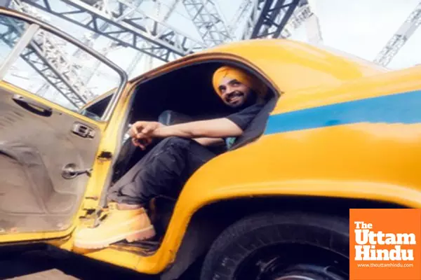 Diljit Dosanjh wanders through timeless lanes of Kolkata