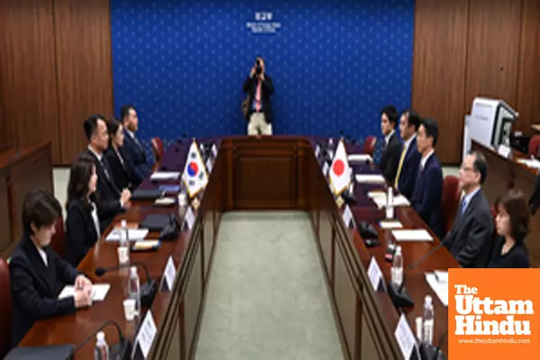 South Korea, Japan reaffirm security cooperation amid Sado mine row