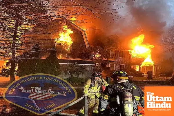 Thanksgiving Tragedy: $4M Mansion in Connecticut Goes Up in Flames During Turkey Fry Gone Wrong