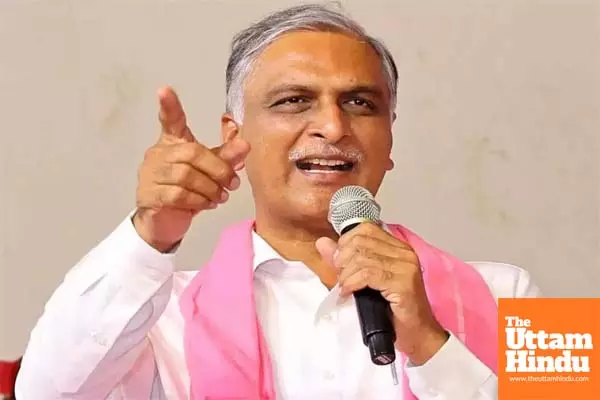 BRS leader Harish Rao booked in phone tapping case